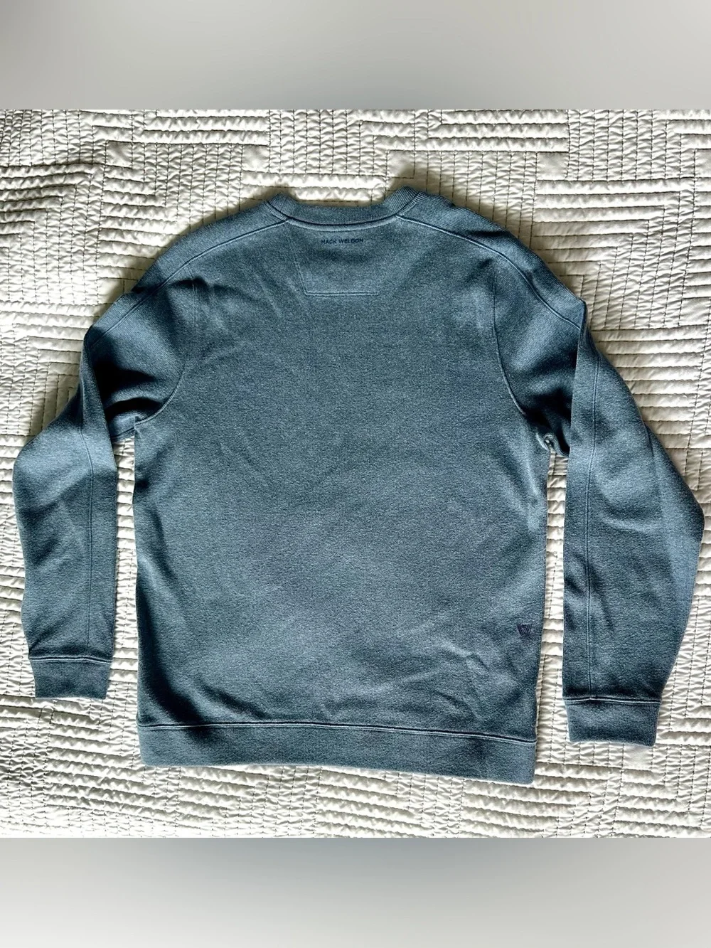 Mack Weldon Light Blue Crewneck Sweater